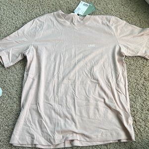 LOVE pink H&M shirt